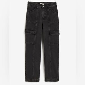 H&M Women's Black Catgo Jeans New With Tags!! size 26